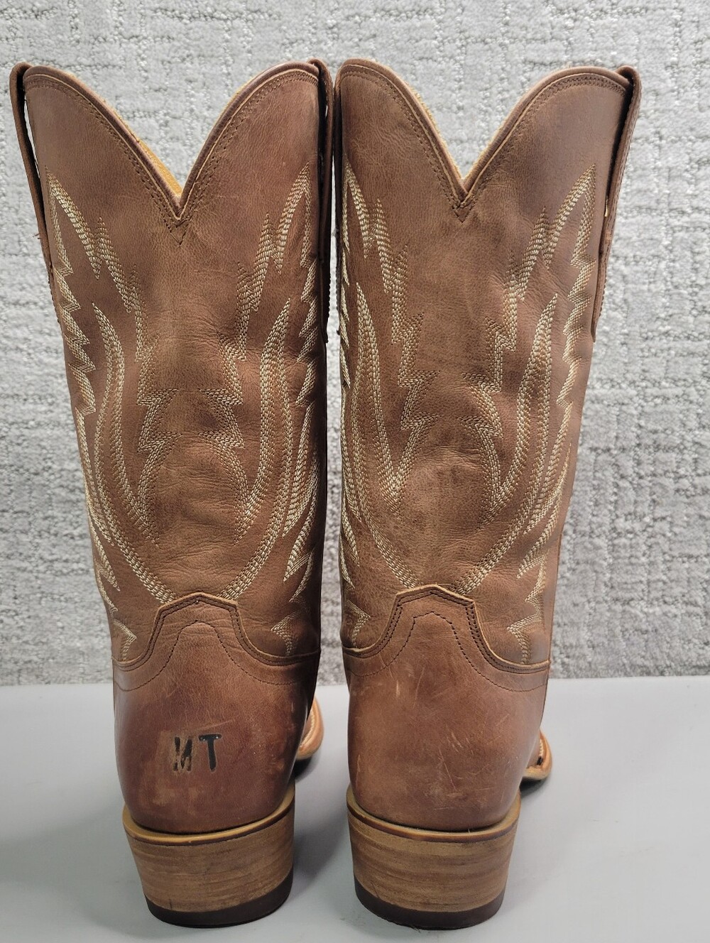 Tecovas The Jamie Women's US Size 8.5B Scotch Goat Pull on Western Boots - Picture 6 of 13